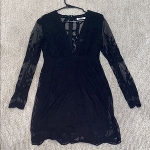 Black Lace Dress